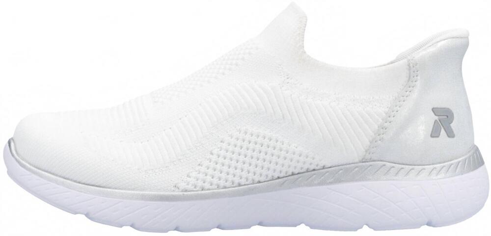 NEW RIEKER women's 5072 low sneakers in white